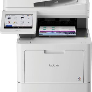 Brother MFC‐L9610CDN Enterprise Color Laser All‐in‐One Printer with Fast Printing, Large Paper Capacity, and Advanced Security Features